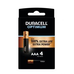 Duracell Optimum 200% AAA blister 4 stuks