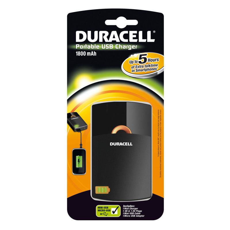 Duracell Portable USB Charger 5 hour
