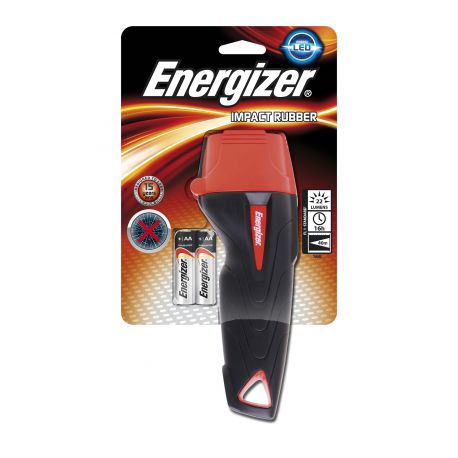 Energizer Impact Rubber LED 2/AA incl.