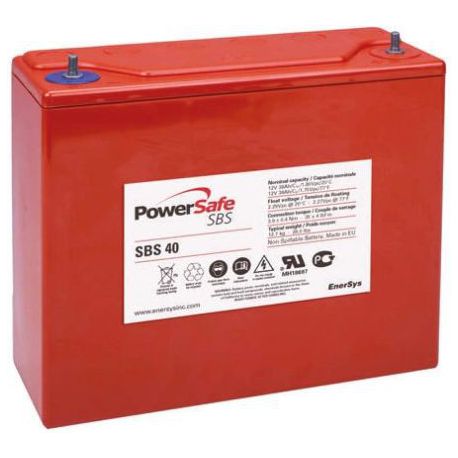 Enersys Powersafe Lead Acid SBS-40 12V-38Ah