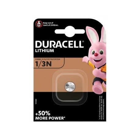 Duracell CR1/3N Lithium 3 volt blister 1