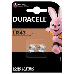 Duracell LR43 V12GA blister 2