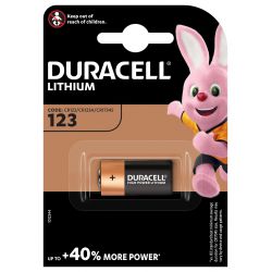 Duracell DL 123 Lithium 3 volt blister 1