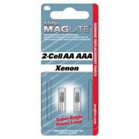 Maglite Xenon vervangingslamp Mini/Micro 2 stuks